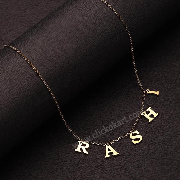 Alphabet deals name pendant