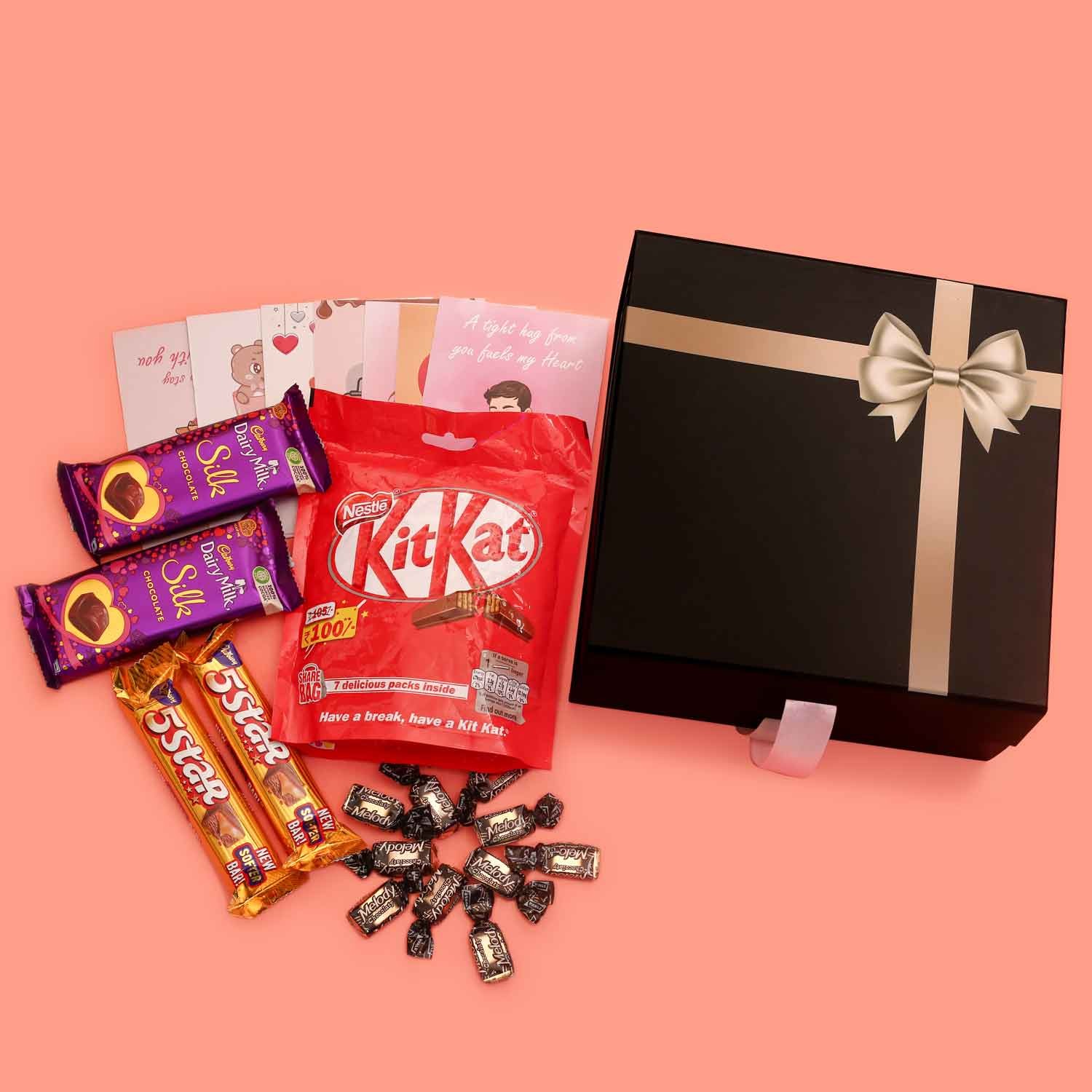KitKat M&M Smarties Oreo Cookies Chocolate Gift Basket - MY BASKETS