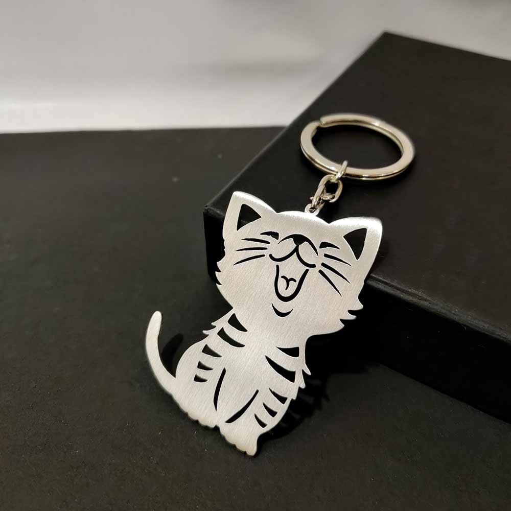 Cat keychains hot sale