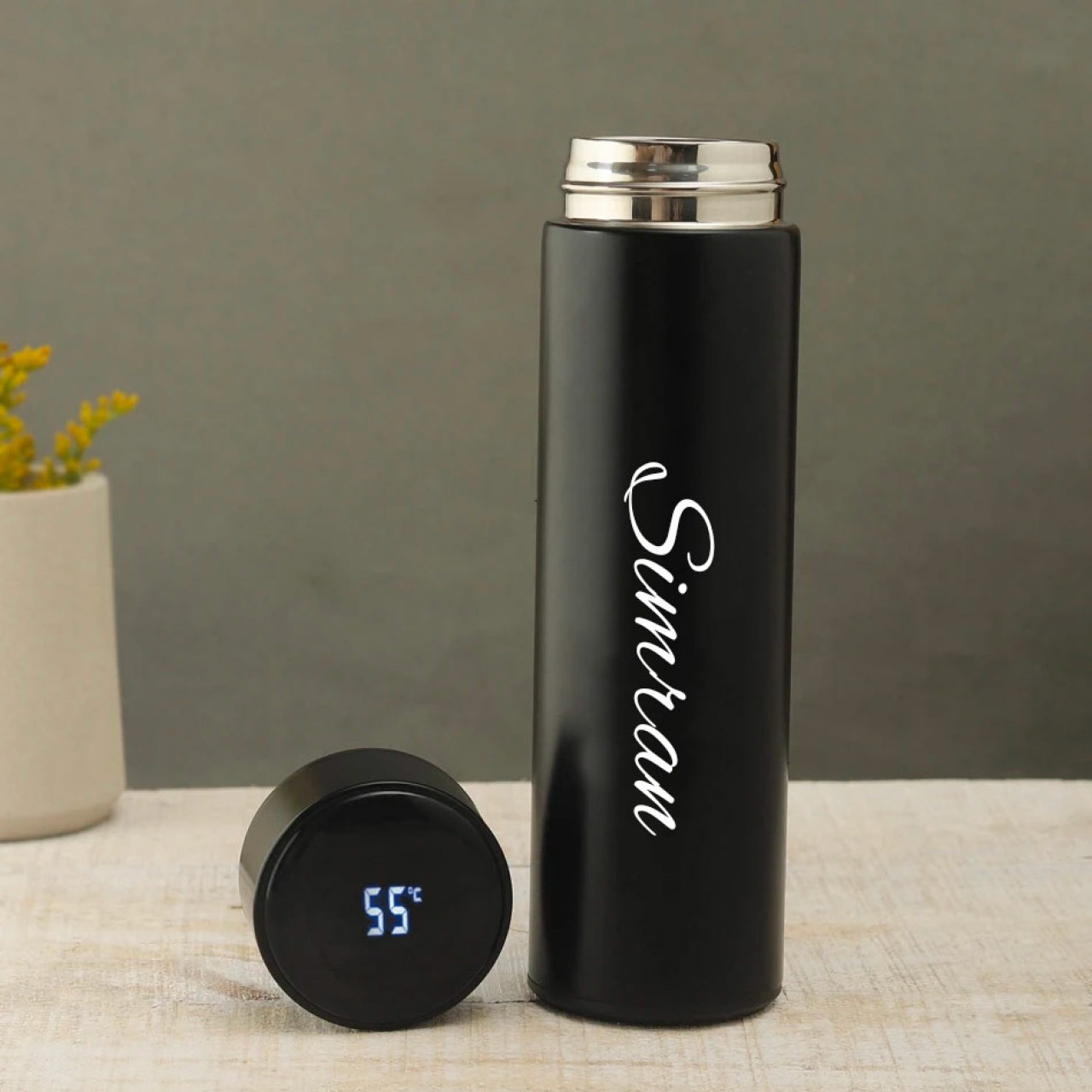 smart Insulated water bottle with led temperature display Wholesale/Custom