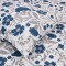 Classic Cotton Blue Floral Jaal Bedsheet