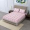 Classic Cotton Pink Floral Jaal Bedsheet