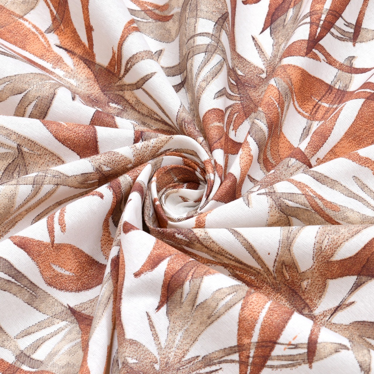 Classic Cotton King Size Bedsheet - Peach Lily