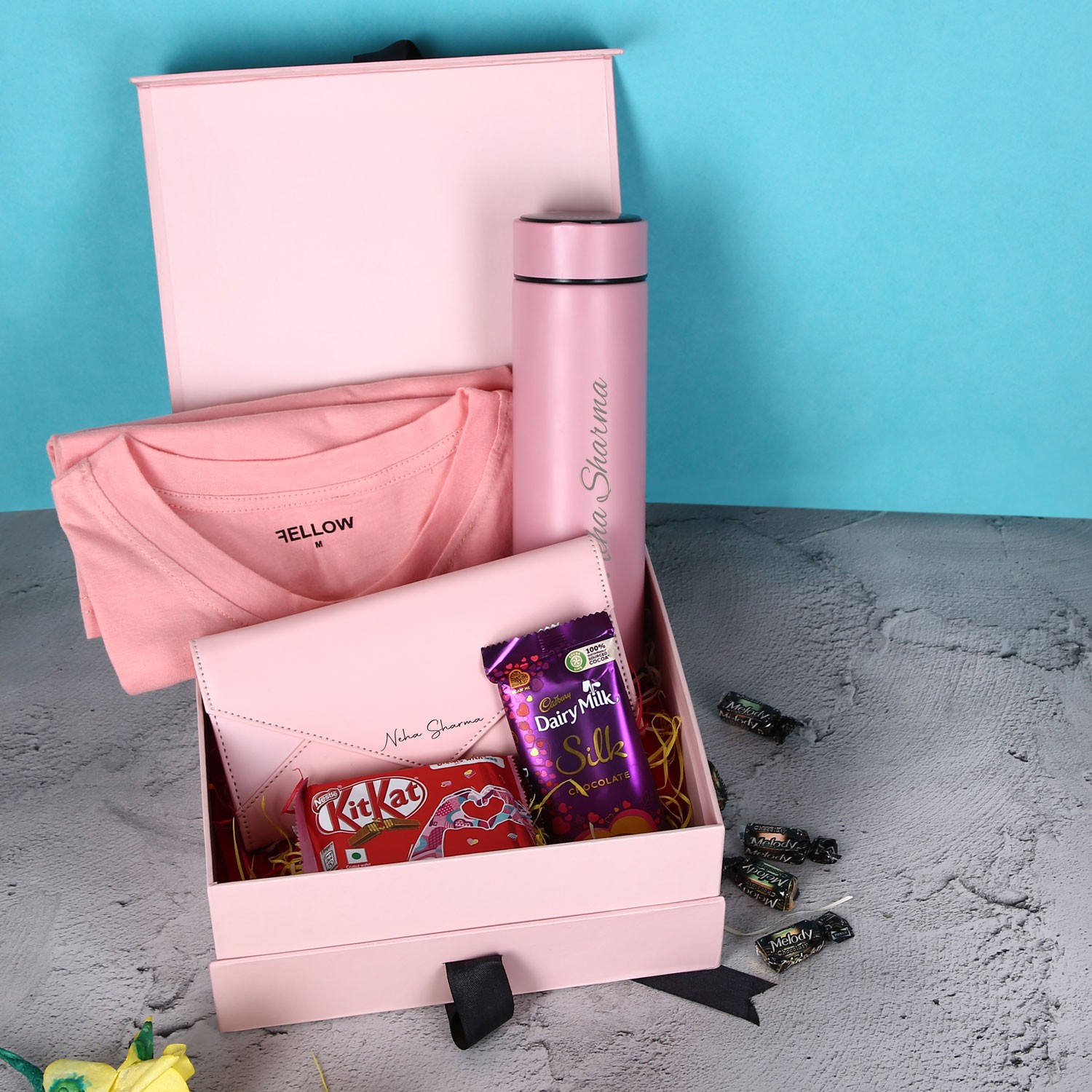 Personalized Engagement Gift Box - Customizable Coffee Tumblers and Ac –  World of shanik