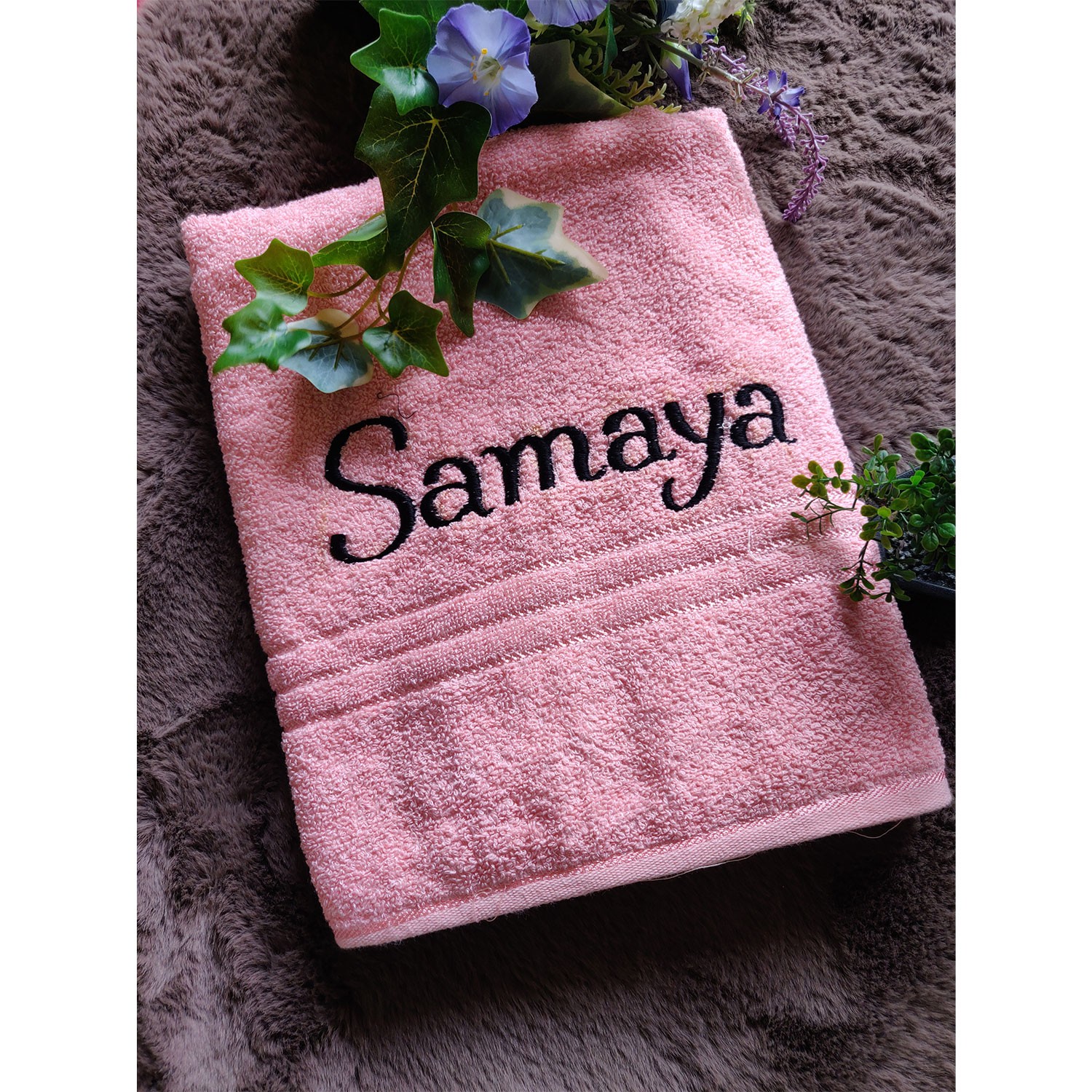 Personalized bath towel with the name of your lover- personalized gift -perfect selling gift- kids gift -Christmas gift - personalized presents-