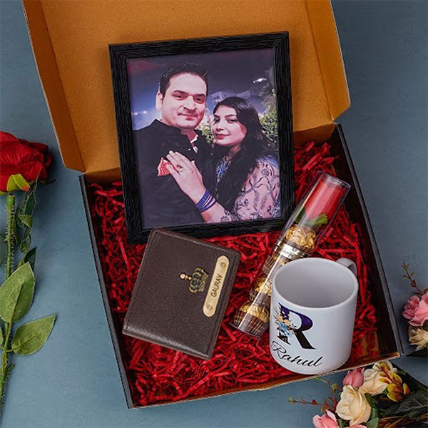 Happy Basket By Simran Gift Hamper In A Wooden Basket For Rakhi| Diwali|  Birthday| Holi|Christmas|New Year|Valentine|Girls & Boys -