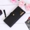 Personalized Clutch With Name & Charm - Black