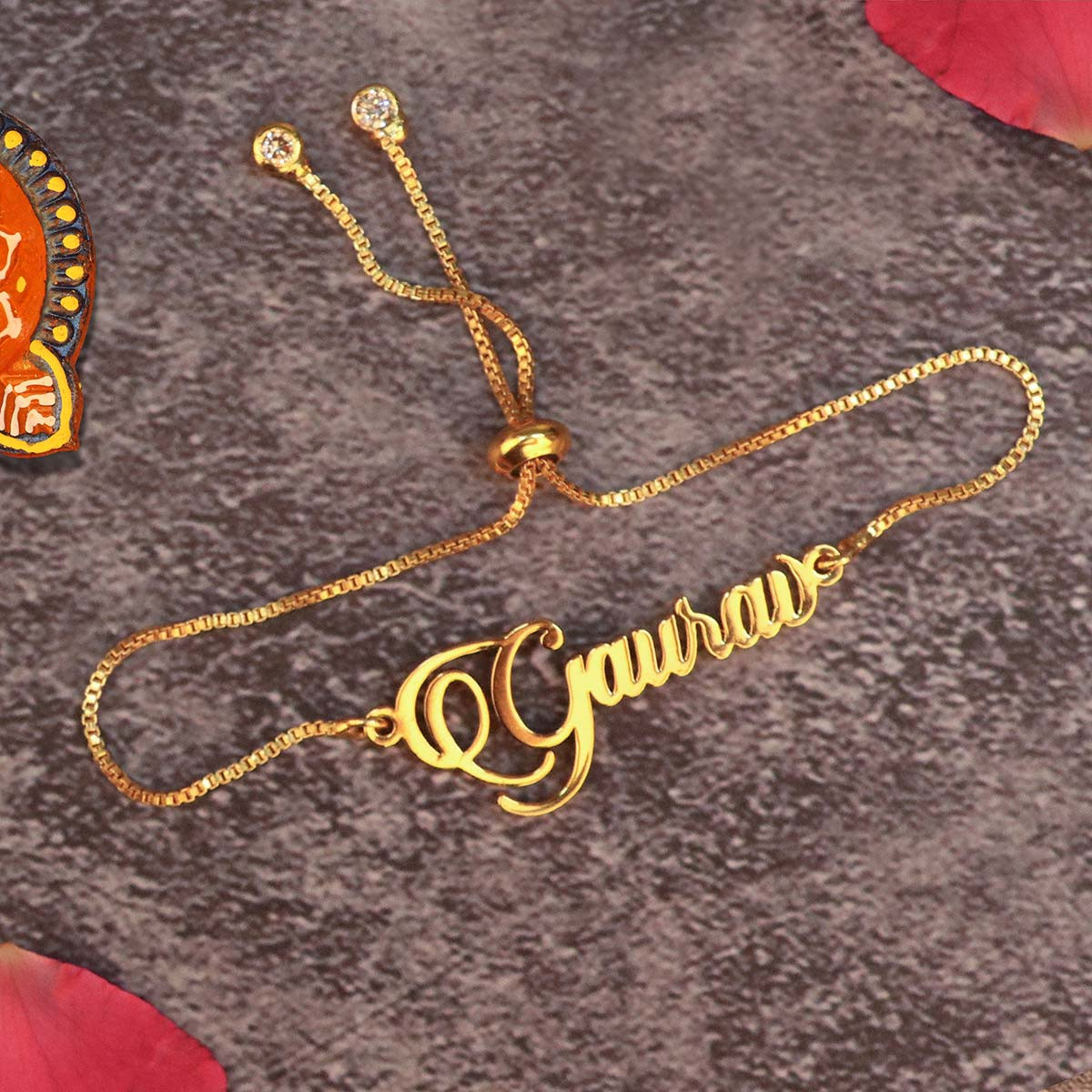 Rakhi shop name locket