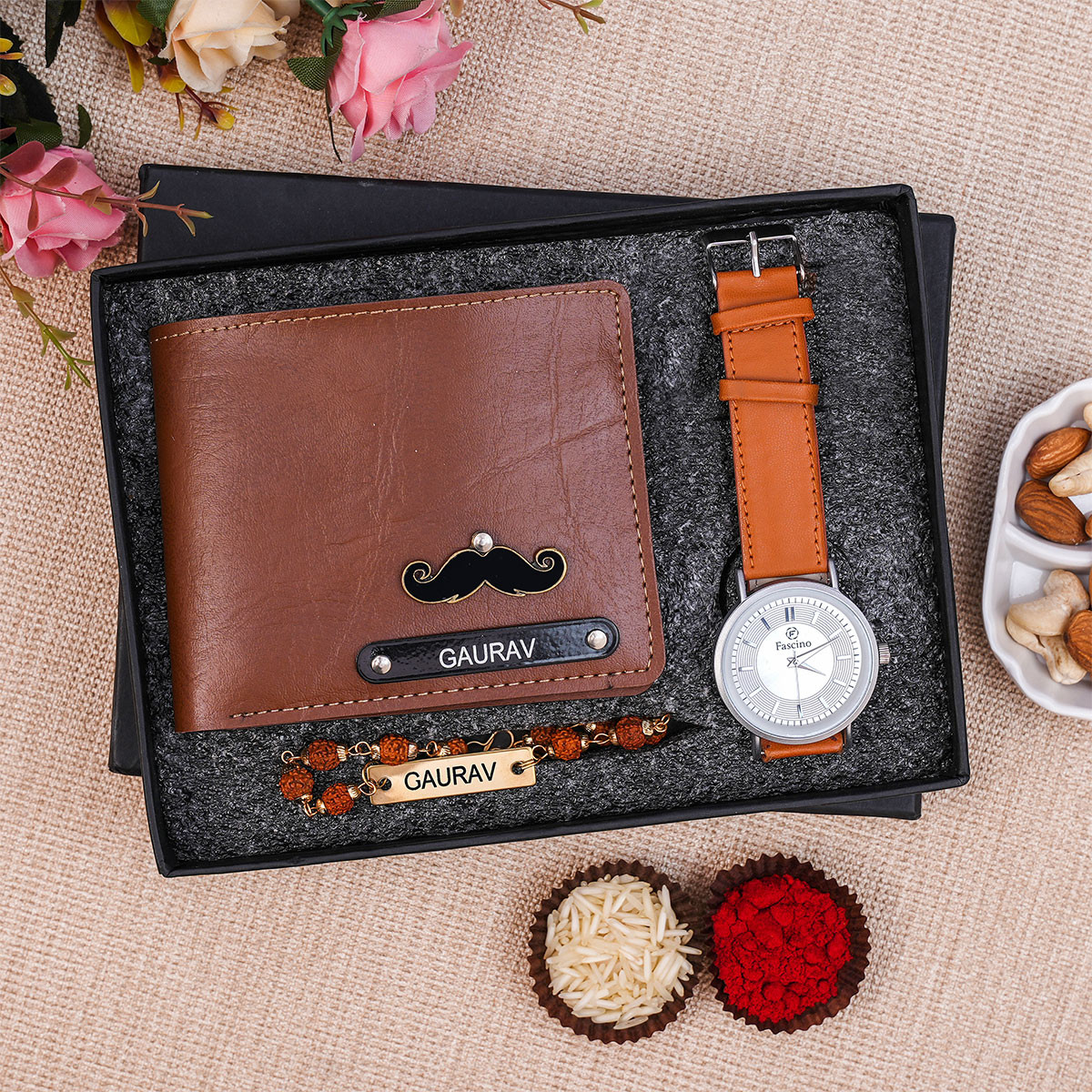 2win Mom Son Wallet Mens Engraved Watch Wallet India | Ubuy