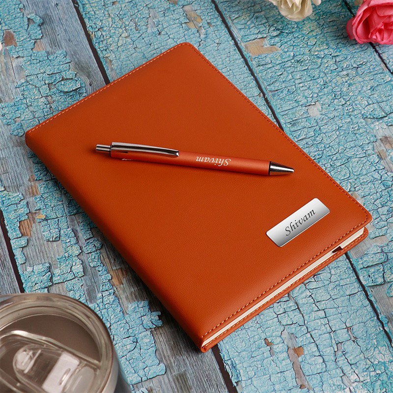 Freshie Favorites Set - Temperature bottle, Pen and Diary - Corporate Gift  Items | JucyGifts